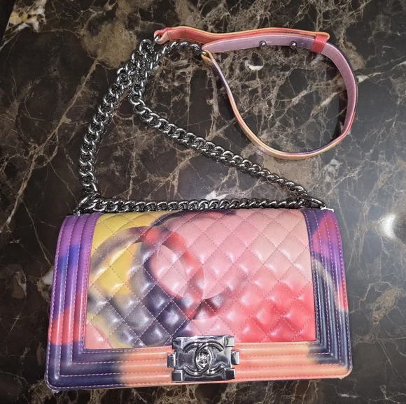 Chanel Multicolor Quilted Women's Bag - Picture 2 of 7